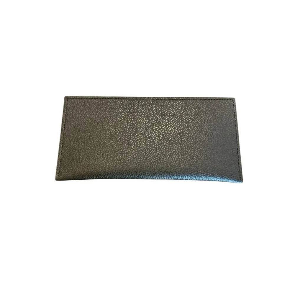 Louis Vuitton Black Felicie Card Holder Insert Wallet Leather Canvas